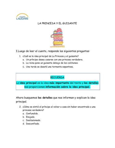 La Princesa y el guisante