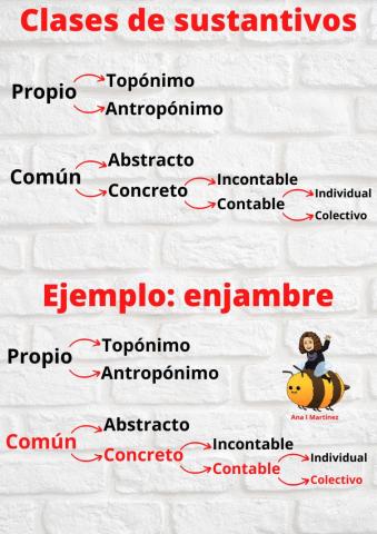 clasificación de sustantivos
