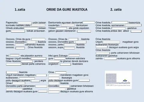 Orixe da gure ikastola