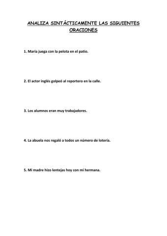 Análisis sintáctico