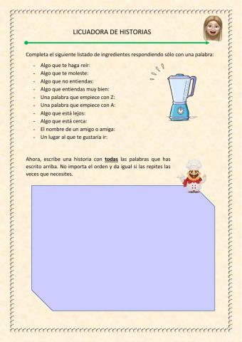 Inventa una historia