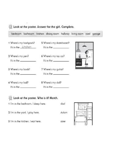 Poter worsheet unit 4