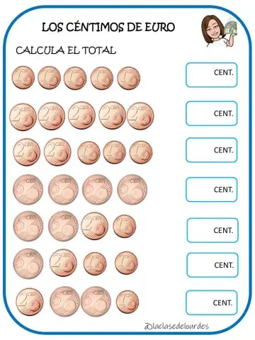 Los centimos de euro