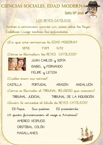 Los reyes católicos