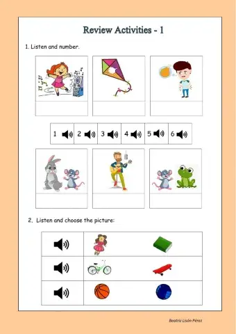 Review activities - 1