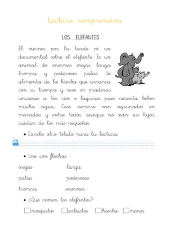 Comprensión lectora