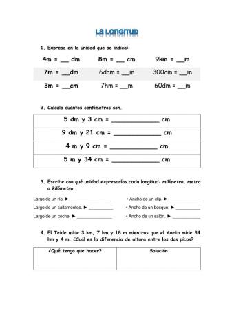 La longitud