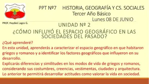 El espacio geográfico de los griegos y romanos