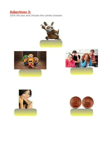 Adjectives 3