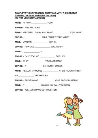 To be affirmative - interrogative