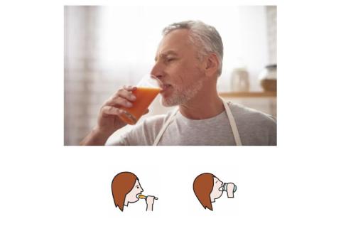 Discriminar acciones comer-beber