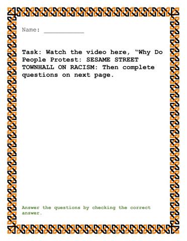 Racism: Why do people protest?