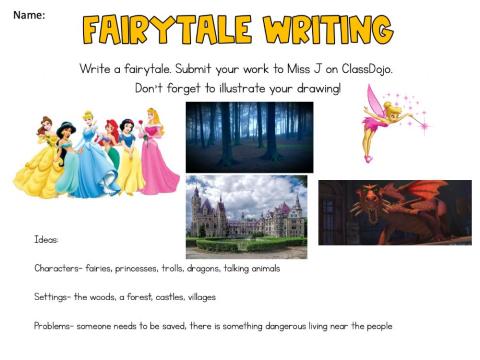 Fairytale Writing