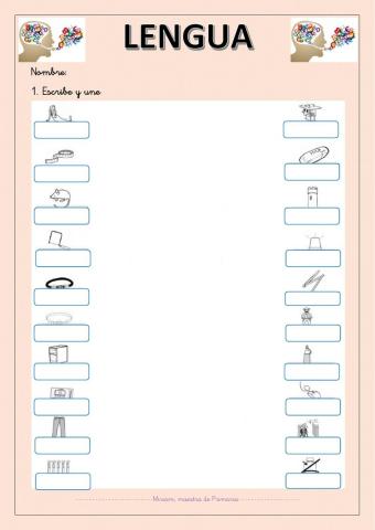 LENGUA. Palabras polisémicas. Une.