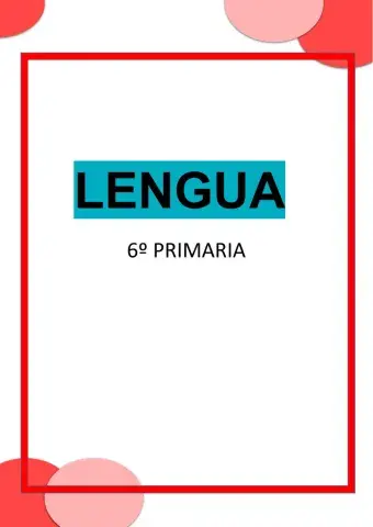 Portada Lengua