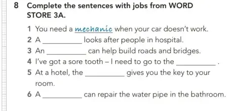 Focus 1CB unit 3.1 ex.8 p37