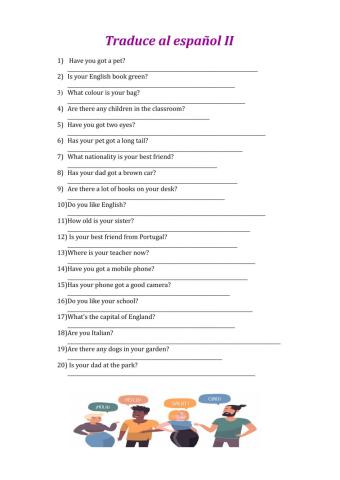 Traduce al español II