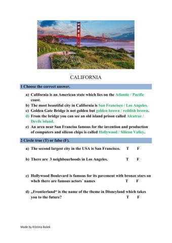 California - prilagođeni