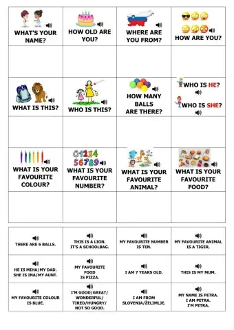 Questions and answers