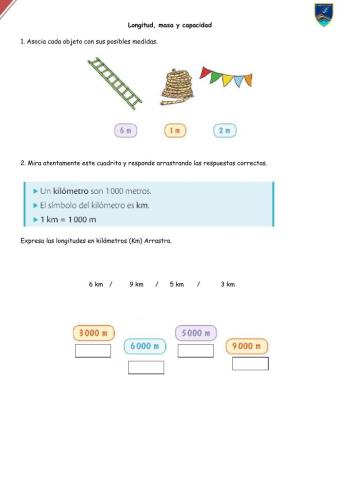 Ficha Adapatación Masa, longitud , capacidad