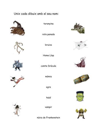 Vocabulari conte: Unes vacances de por.