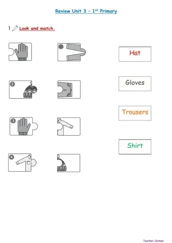 1st Primary - Review Unit 3