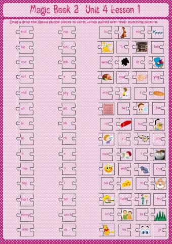 Magic Book 2 Unit 4 Lesson 1