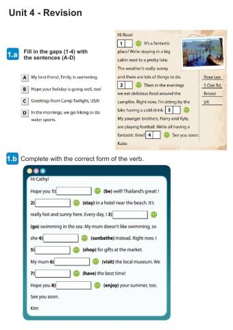Revision Unit 4 On Screen