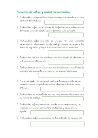 Accidentes de trabajo