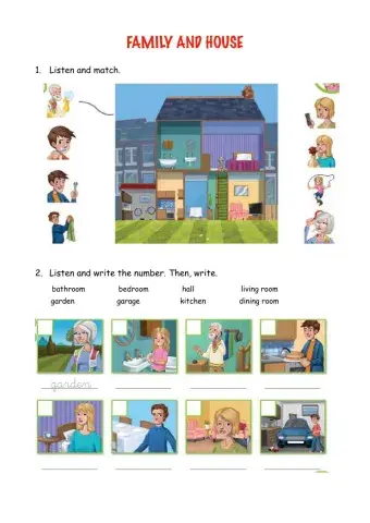 Family and house parts