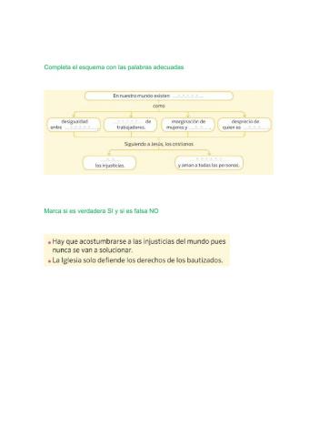 La iglesia trabaja por la igualdad