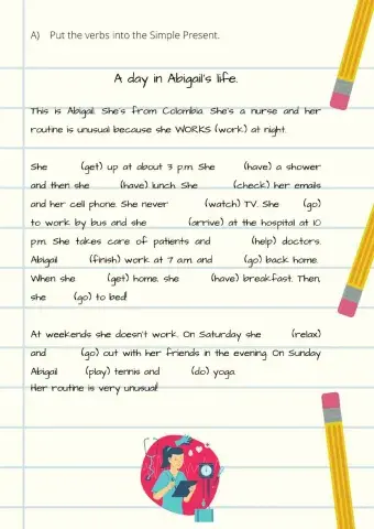 Simple Present (Third person singular)