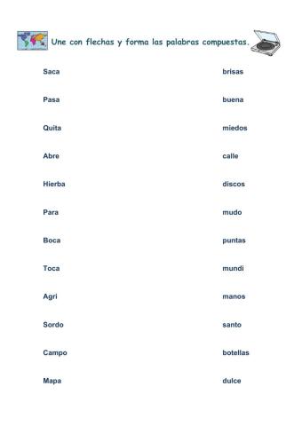 Palabras compuestas