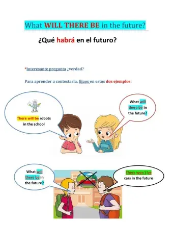 What will there be in the future?