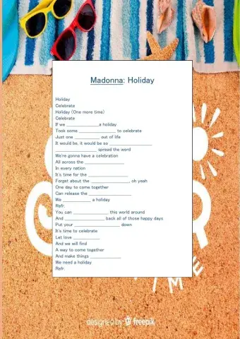 Walking on sunshine song