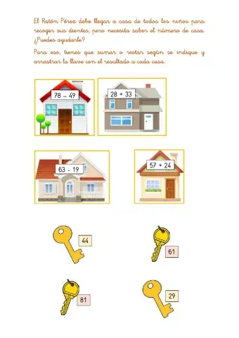 Mates 1º sumas y restas