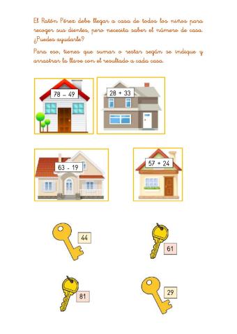 Mates 1º sumas y restas