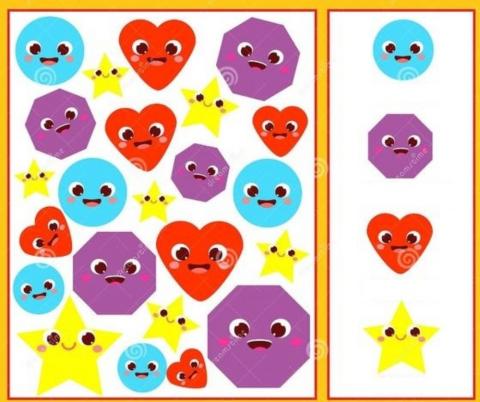 Spionul formelor geometrice!