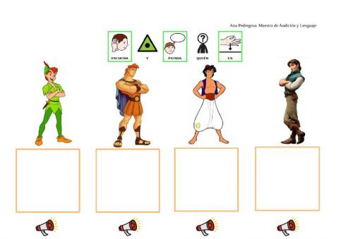 Quién es quién personajes 2