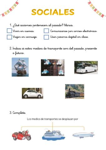 Unidad 6:Un viaje por el tiempo