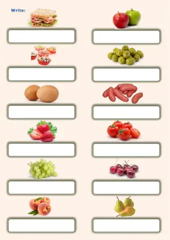 Review Worksheet - 1º Unit 6