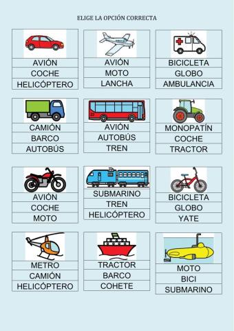 Medios de Transporte