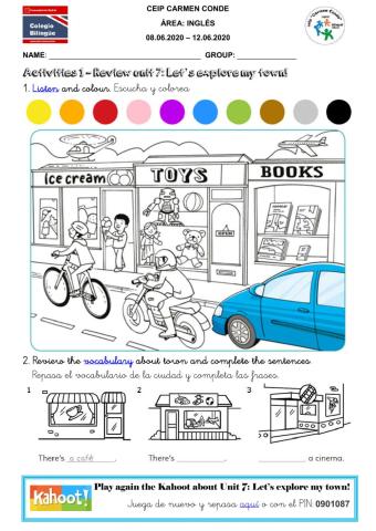 English - ficha 3 - 08.06-12.06