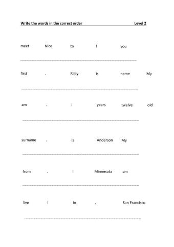Riley's presentation level 2 (inside out)