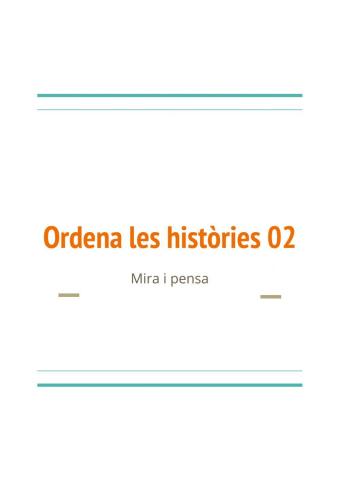 Ordena les històries 02