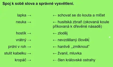 VL - Husité - spojovačka
