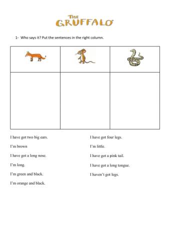 The GRUFFALO - PART 2