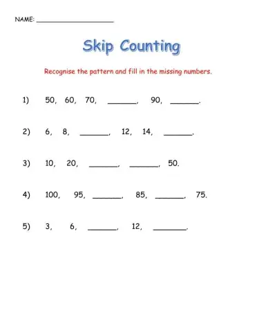 Skip Counting