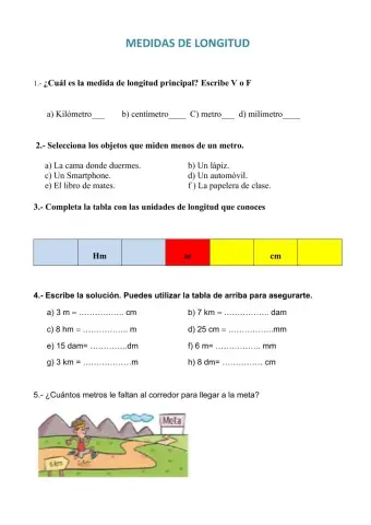 Medidas de longitud