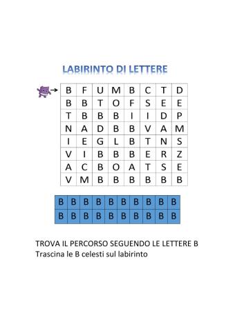 Labirinto di lettere